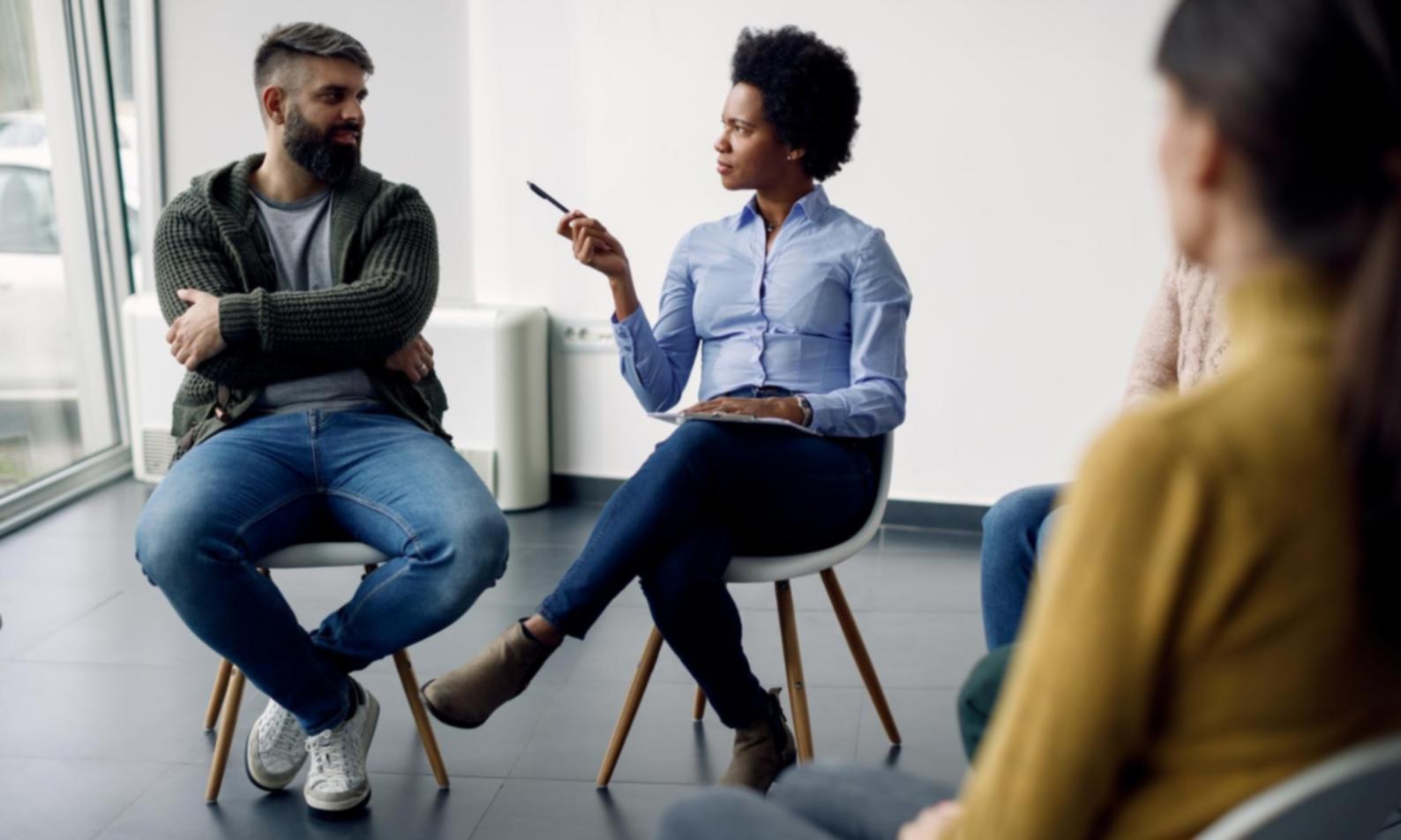 Teilnehmer während einer Budget-Workshop-Session